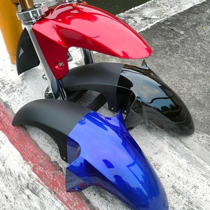 Slebor Depan R15 Merah Hitam Biru