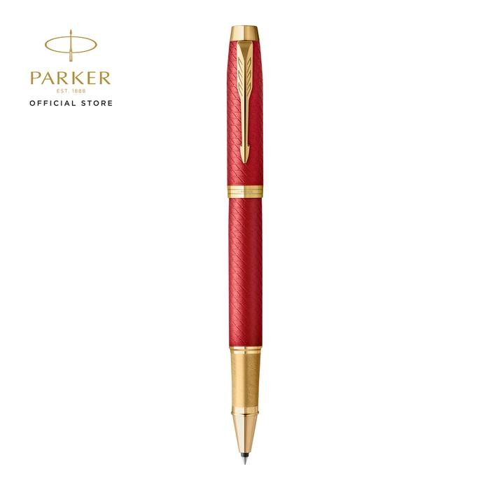 

Parker IM Premium Red Gold Trim Rollerball