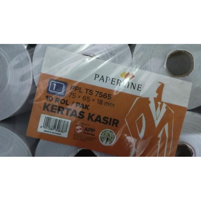 

Kertas Kasir Telstruk 75 X 65 X 18 Mm Paperline 1 Ply (1 Pak)