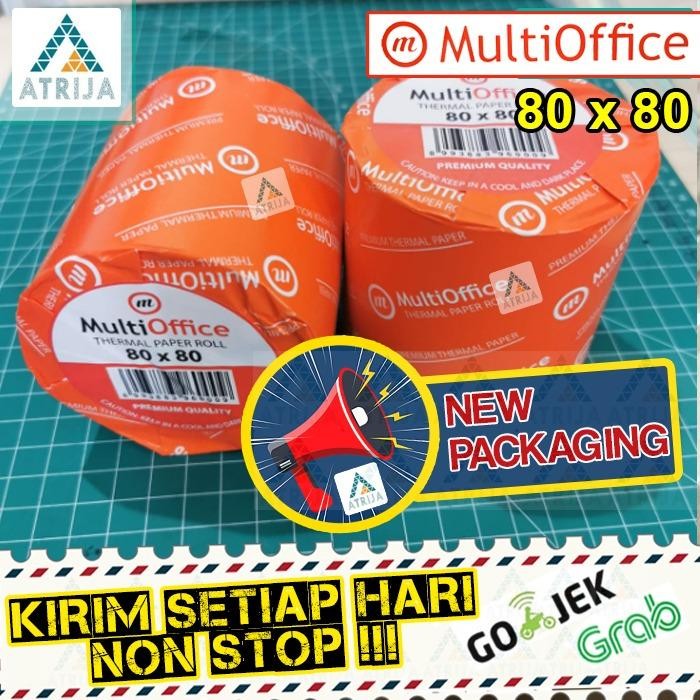 

(Per 20 Roll) Kertas Thermal Struk Kasir Multioffice 80X80 - 20 Roll