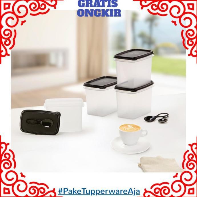 TEMPAT BUMBU DAPUR TUPPERWARE - TOPLES GULA KOPI THE TUPPERWARE (2PC)