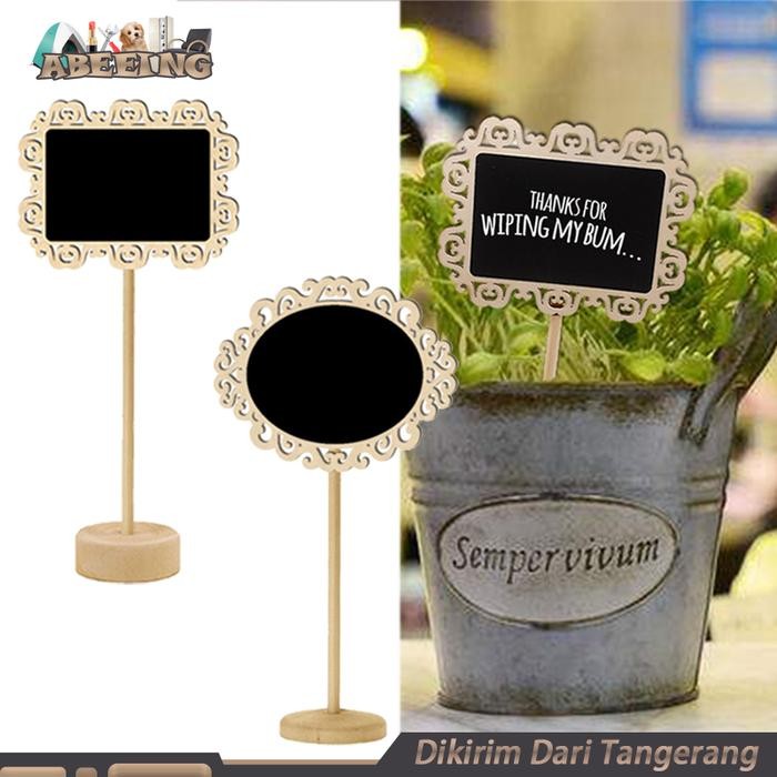 

NEW PRODUK ISI 10 PAPAN TULIS KAPUR KECIL / MINI CHALKBOARD / PAPAN KAPUR MENU TUTI FRUITY