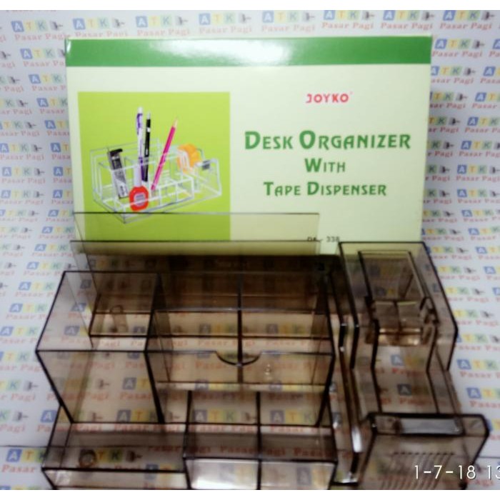 

Promo! Desk Organize Tape Dispenser Joyko Ds 338 Rak Kantor Meja Alat