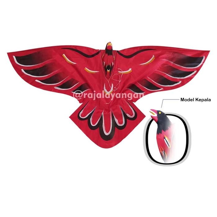 BEST LAYANG LAYANG KARAKTER BURUNG GARUDA LAYANGAN LIPAT LAYANGAN KAIN KARAKTER