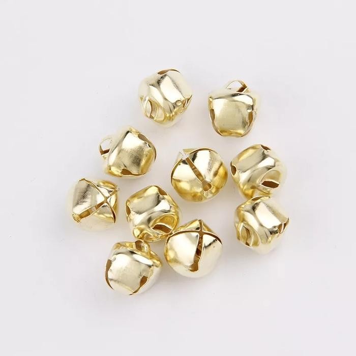 

New 10pcs/lot lonceng bell kerincing bulat gold