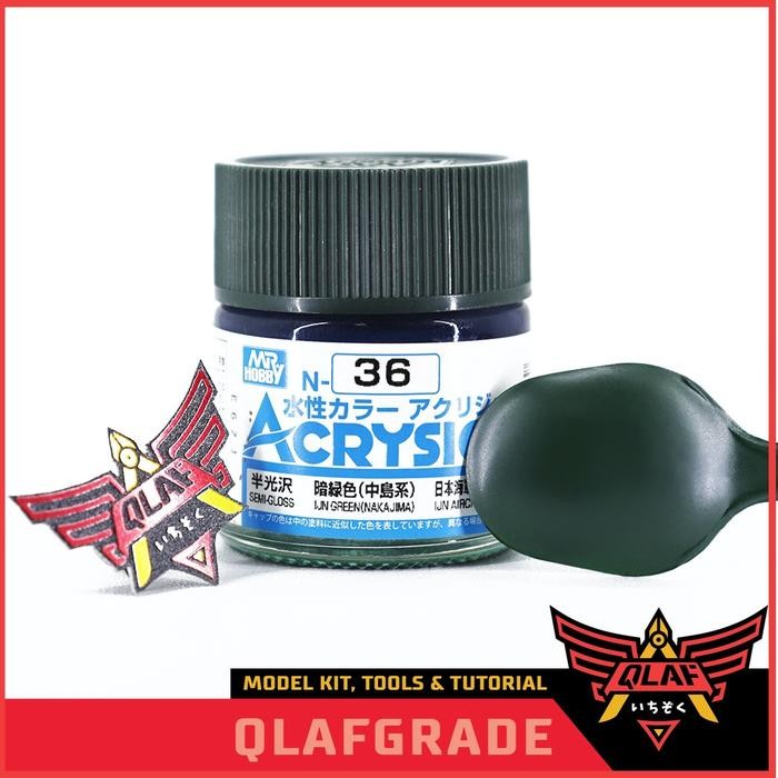 

MR ACRYSION - DARK GREEN NAKAJIMA (N36) - CAT ACRYLIC Gunpla gundam