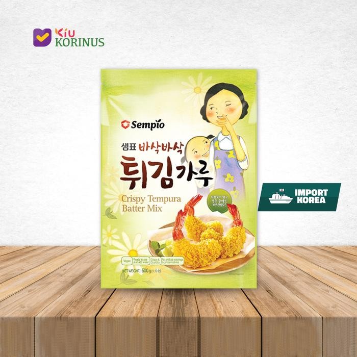 

ORIGINAL K- Sempio Crispy Tempura Batter Mix/ Tepung Tempura Renyah 500 gr READY STOCK