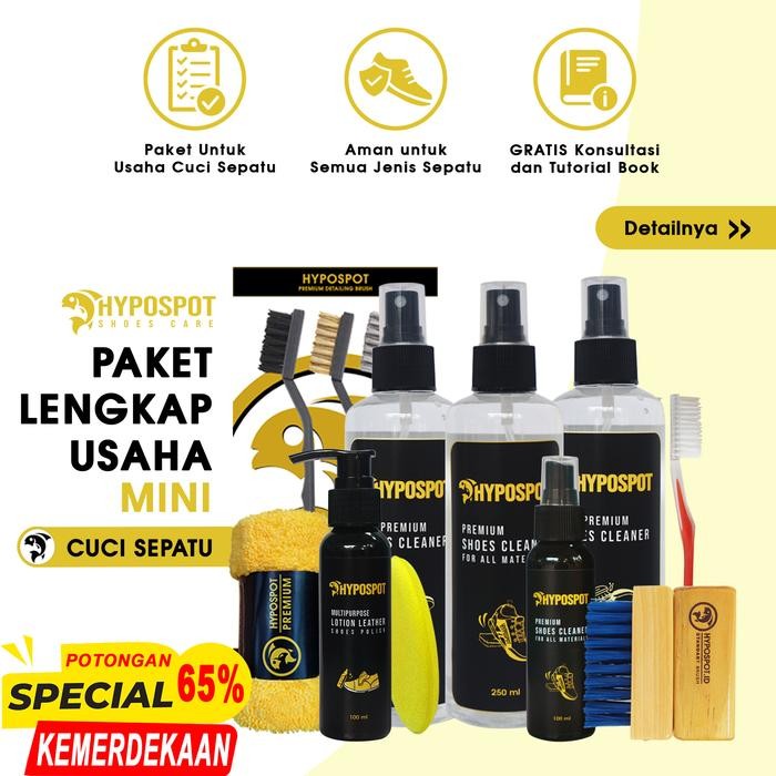 Layrite Deluxe - Paket Usaha Mini - Paket Usaha Laundry - Sabun Sepatu