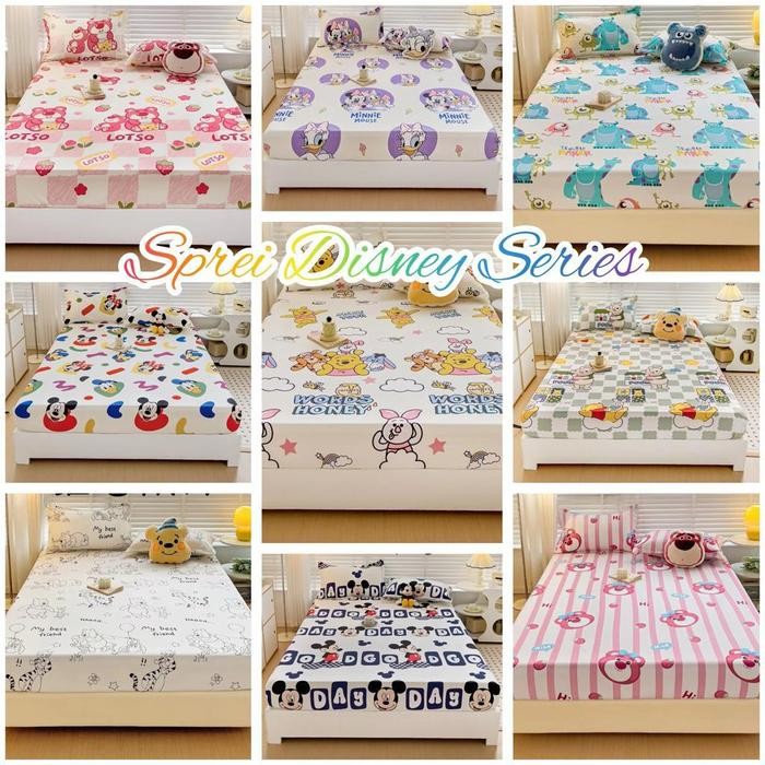 Rds - Sprei Disney / Sprei Motif Mickey / Sprei Motif Toy Story / Sprei Import / Sprei Kasur Anak /