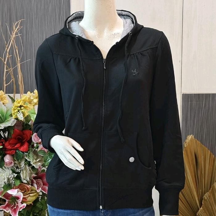 Jaket Sweater Hoodie CARDINAL Girl warna SAGE Green