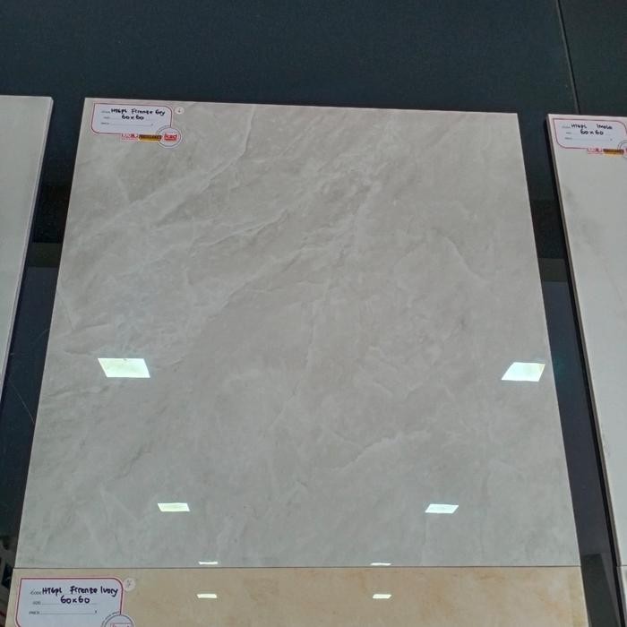Pilihan- Granit 60X60 Marmer Abu / Motif Abu Marmer Nano Super Kilap