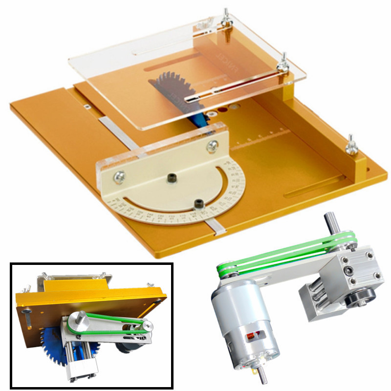 Mini Table Saw Lifting Spindle and Ball Bearing Spindle Motor Set