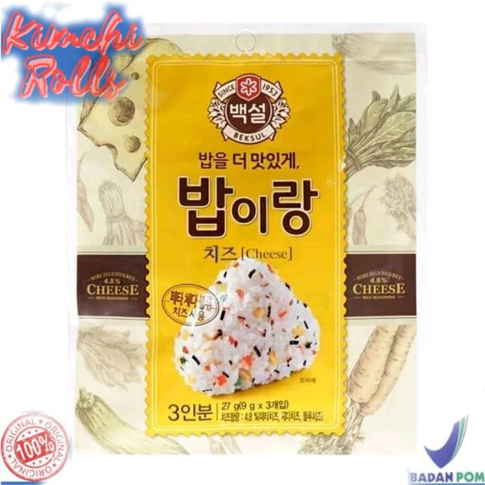 

Stok Baru Beksul Bumbu Nasi Rasa Vegetable, Cheese, Seafood Made In Korea