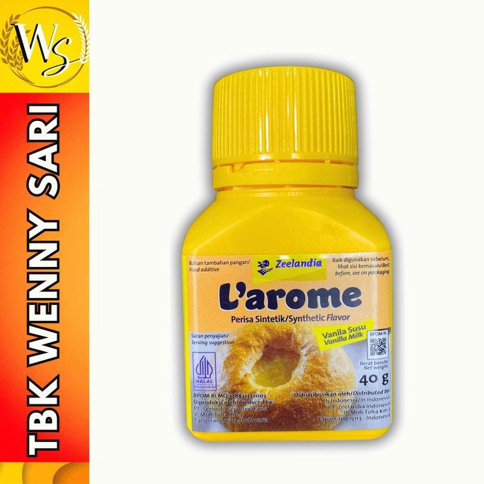

Stok Baru Perisa Vanilla Susu L'arome Larome 50 Gram - 500 Gram