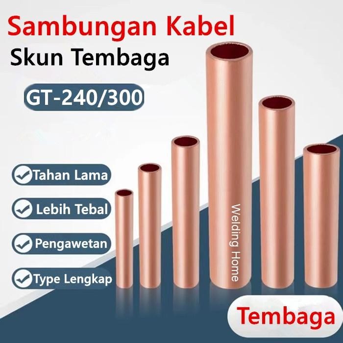 Skun GT-240 GT-300 Sambungan Kabel Tembaga GT 240mm 300mm Scun Cable