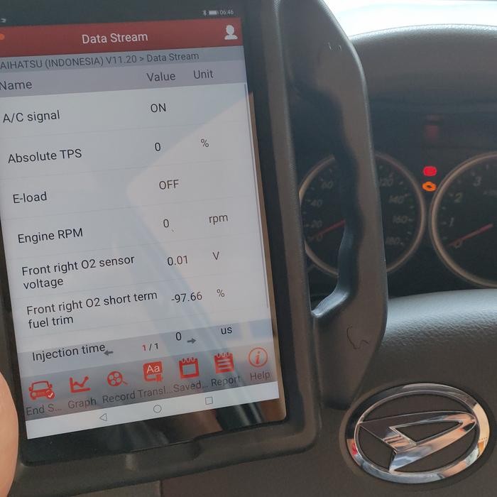 scanner launch thinkdiag plus tab