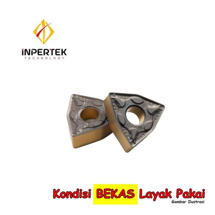 Insert Bubut WNMG 08 04 Carbide Bekas Bagus Widia Mata Bubut Luar