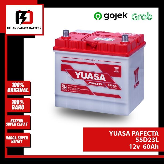 Menarik Aki Mobil Yuasa Pafecta 55D23L / 55D23L / 55D23L - Aki Lexus Terlariss 
