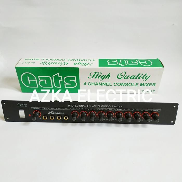 Ready Kit Mixer 4 Channel Plus Digital Echo Dan Tone Control