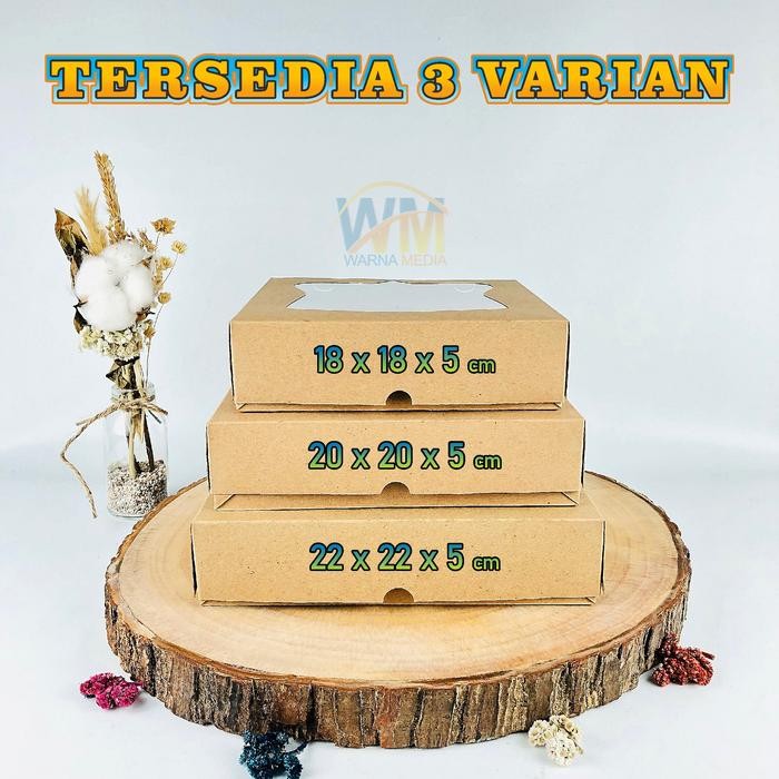 Dus Brownies 18x18x5 / Dus Brownies 20x20x5 / Dus Brownies 22x22x5