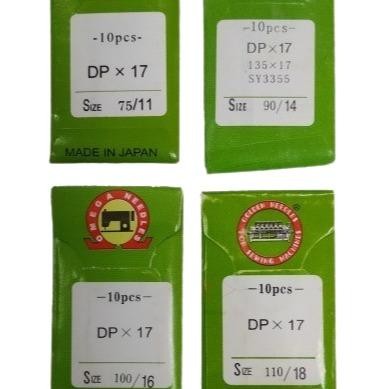 :<:<:<:<] DP x 17 Kw 2 jarum mesin jahit