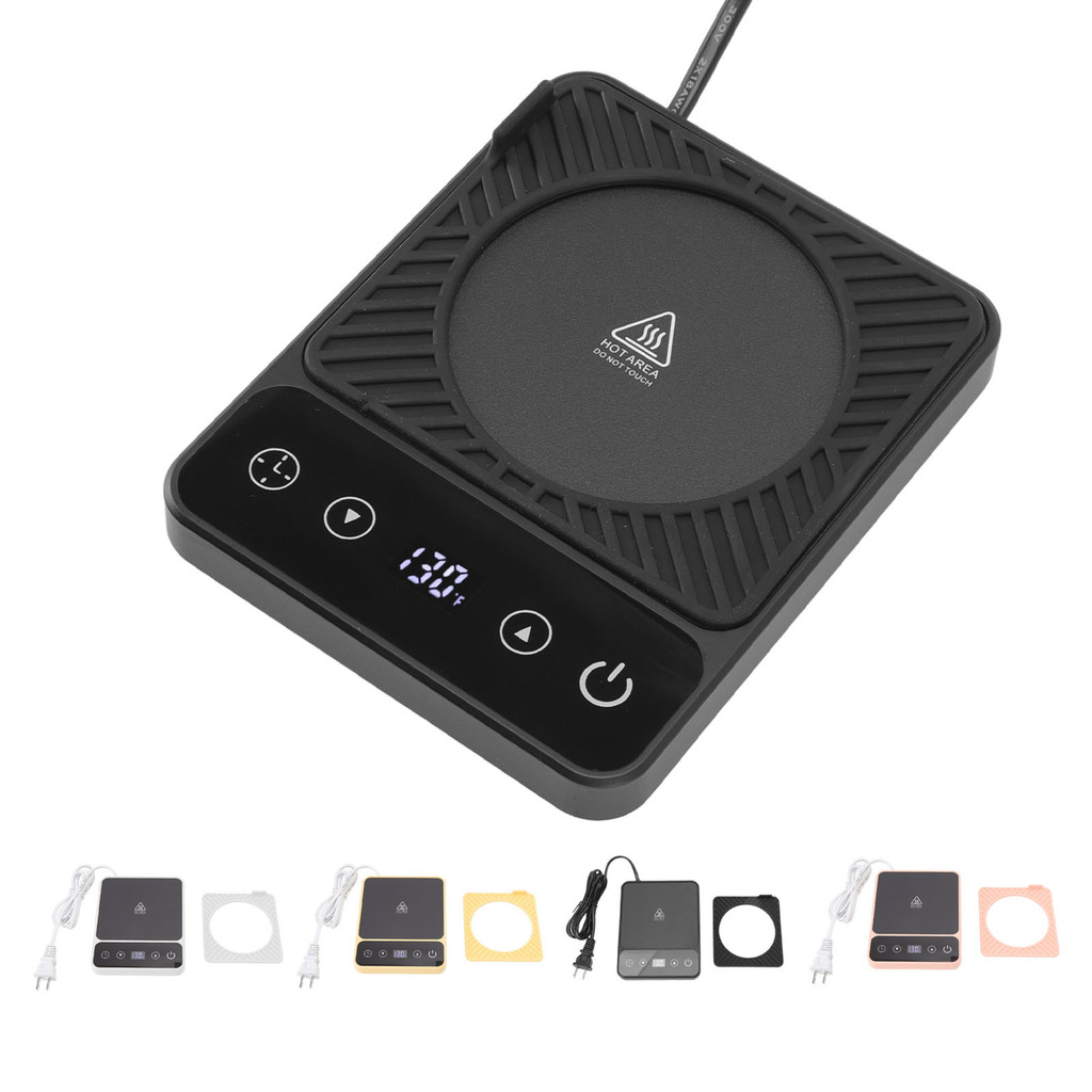 Cup Warmer Electric Cup Warmer 9 Mode Constant Temperature Auto Stop Even Heating Desk Cup Warmer