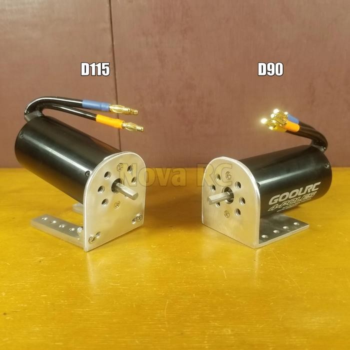 Brushless motor bracket frame for 29mm aluminium 90/115 degree