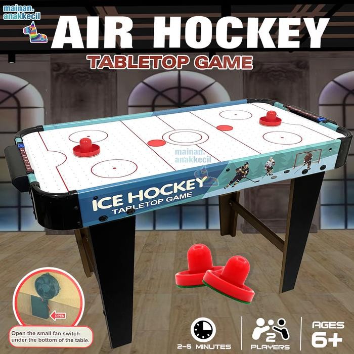 sygk- Mainan Anak Meja Kayu Hockey Game Stand Size Besar / Hockey Game