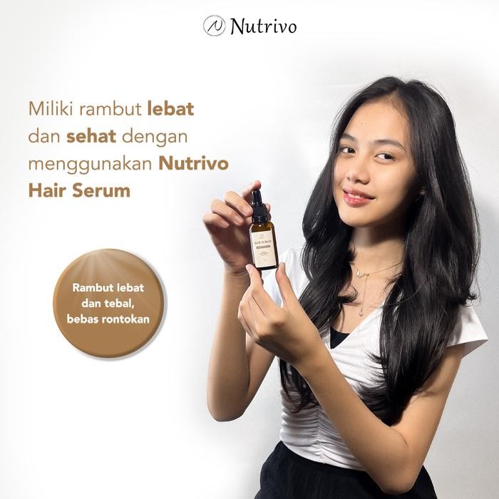 mi1x- Nutrivo Applicator Serum Rambut With Nutrivo Hair Serum I Bundling