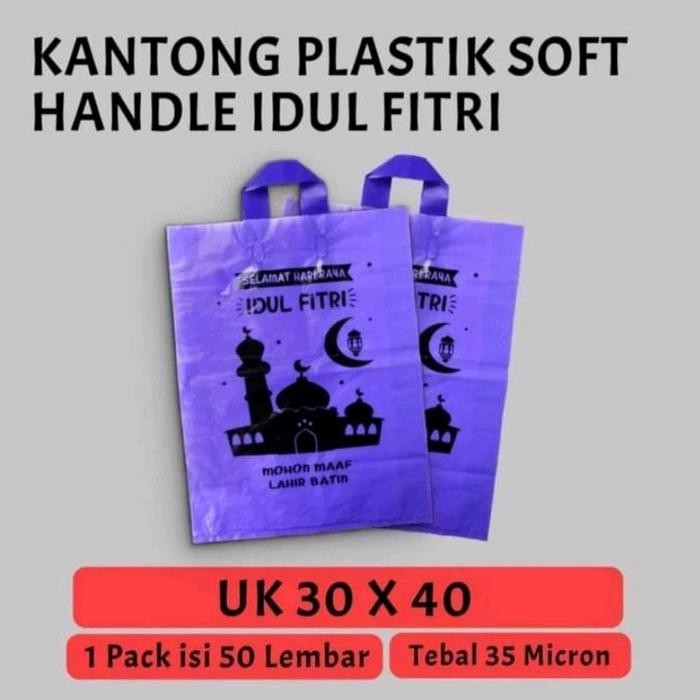 (50Pcs) Tas Plastik Hantaran/ Bingkisan Lebaran Terbaru Plastik Plastik Plastik Plastik Plastik