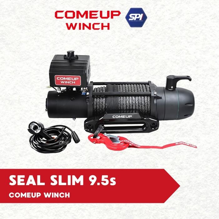 Ready COMEUP WINCH SEAL SLIM 9.5s - WINCH MOBIL OFFROAD OVERLAND EXTREME ADVENTURE WATERPROOF