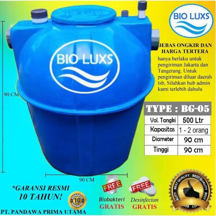 septictank bioluxs 500 liter