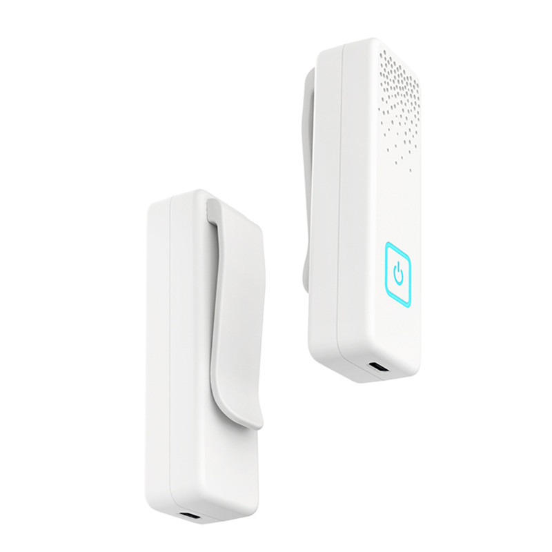 Hanging Neck Lapel Air Purifier Portable Negative Ion Carry-on Clip-on Purifier USB Air Filter Home 