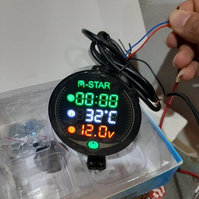 voltmeter JAM celcius voltmeter 3 in 1 bulat protaper