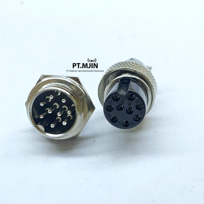 New Konektor CB 9 Pin GX16MM Taiwan Good Quality