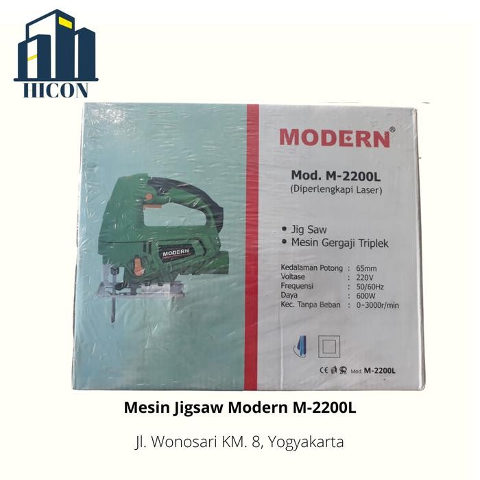 Mesin Gergaji Jigsaw Modern M-2200L