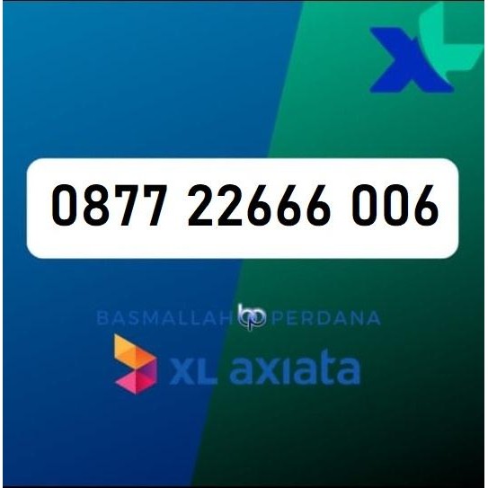 Nomor Cantik XB77 22666 006 Perdana XL 4G 5G YOP925