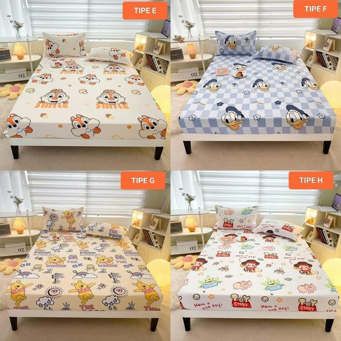 Sprei Disney / SPrei Motif Mickey / Sprei Motif Toy Story / Sprei Import / Sprei Kasur Anak / Sprei