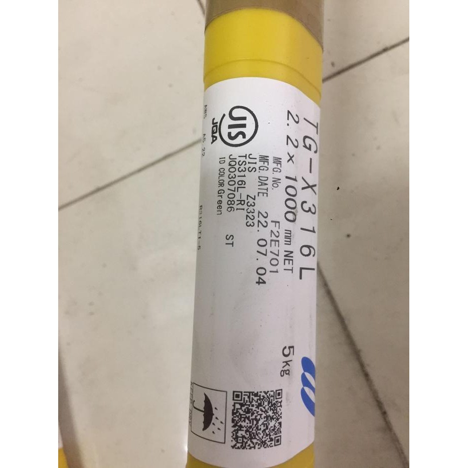 Banyak Dicari Kawat Las Kobe Tig Flux Core Tgx 316L - Aws R316Lt1-5 - 2.2Mm Per 5Kg Terlariss 