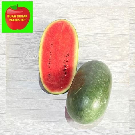 SegArRr- Buah Semangka Inul Merah Berbiji Segar Manis Harga Per Buah