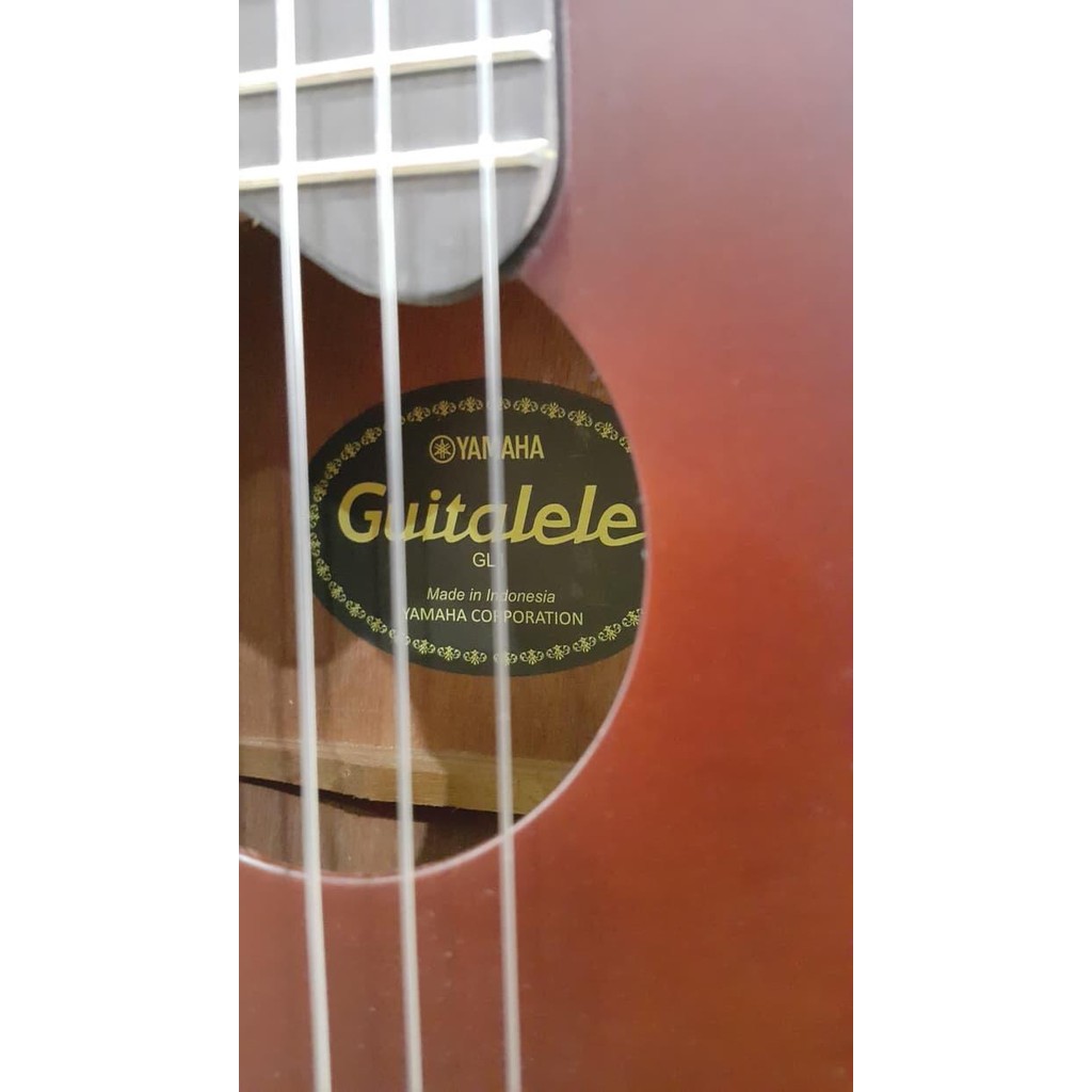 Guitalele Yamaha Gl1 Brown Gitar Mini Original