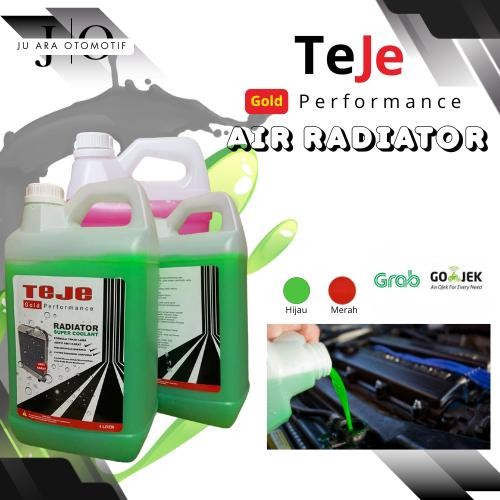 Air Radiator Coolant 5 Liter Cairan Pendingin Radiator Motor Mobil