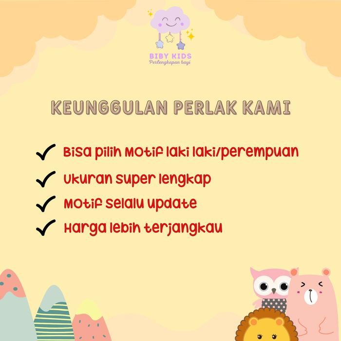 GoBabycute- 137X100Cm Jumbo Perlak Meteran Bayi Perlak Motif Bayi Perlak Meteran Kasur Perlak Alas