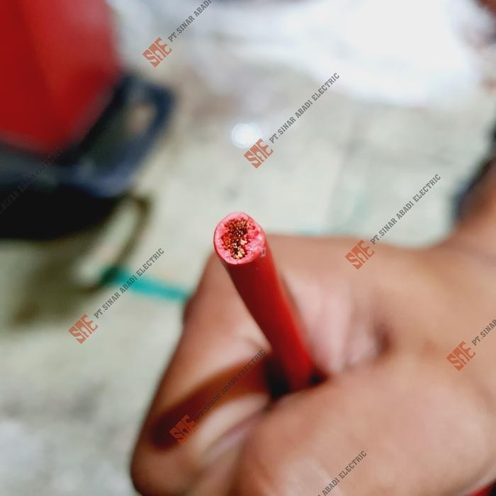 jbh3- Kabel Makita Nyaf 10 Mm Sqmm Serabut Hitam