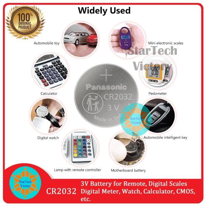 Baterai CR2032 3V PANASONIC