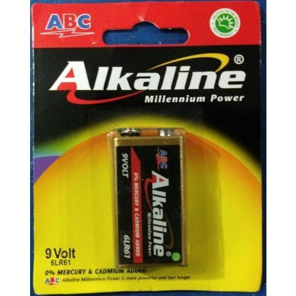 hyjk- Baterai Alkaline 9Volt (Baterai Kotak Alkaline 9 Volt)