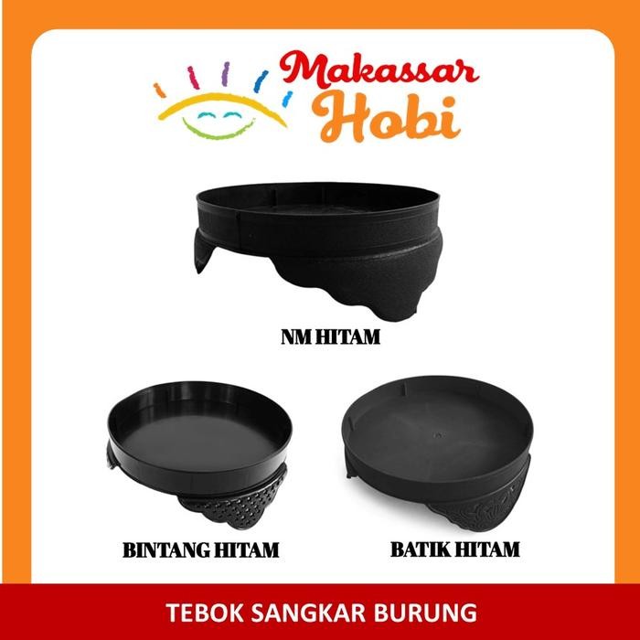 TERMURAH Tebok Sangkar Kandang Burung Lovebird Love Bird Alas Bawah Plastik PVC READY STOCK