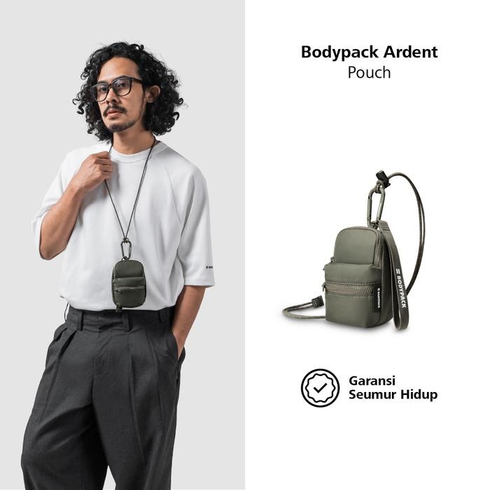 Bodypack Ardent Pouch Coin Pouch Dompet Koin Travel Praktis - Olive