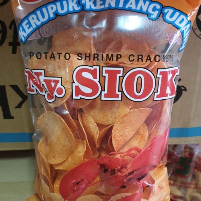 Kerupuk Kentang Udang Ny Siok 450 Gr