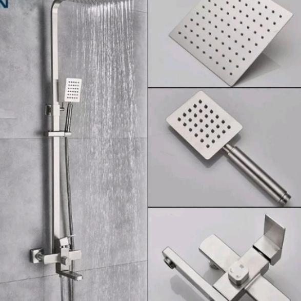Shower set Shower Mandi Shower Column stainless sus 304/ Shower tiang set stainless/ shower tiang
